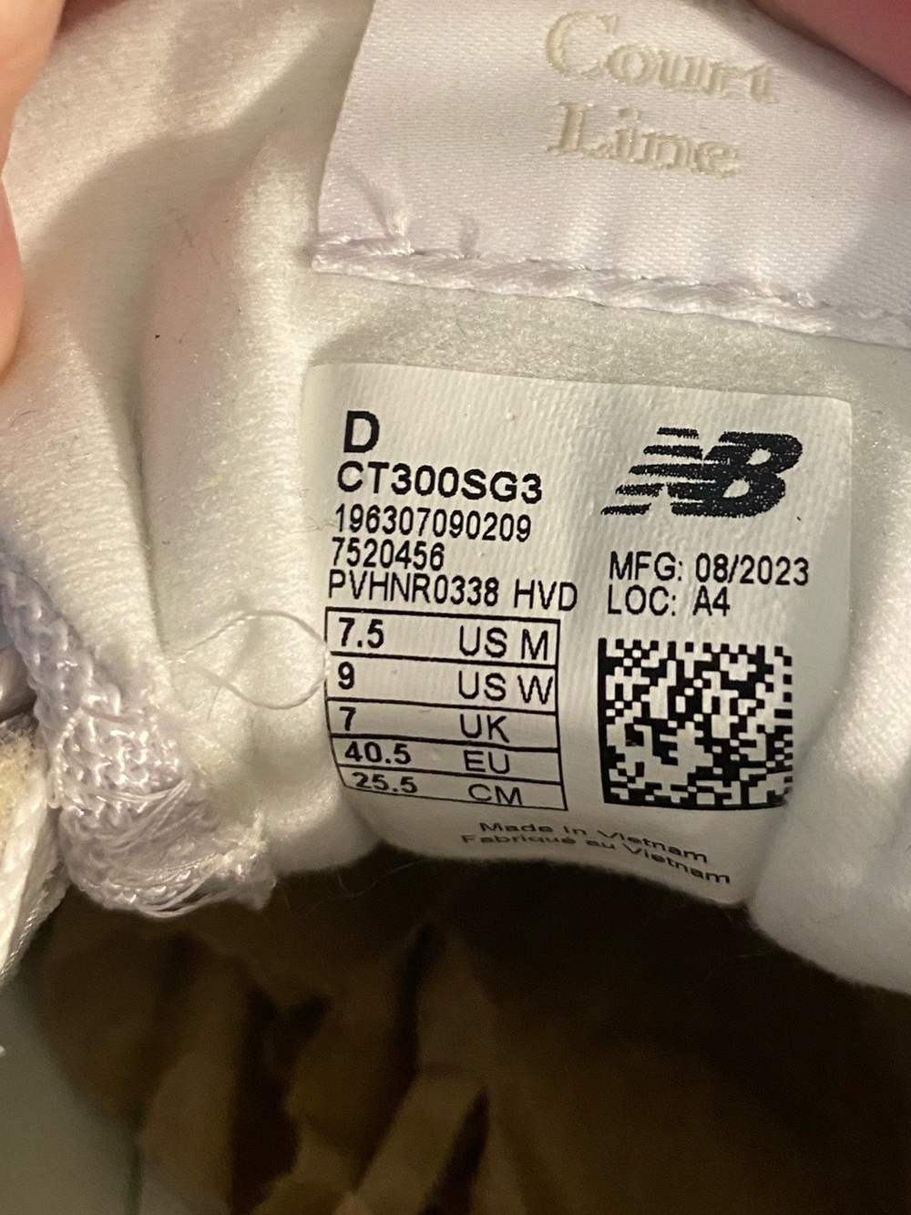 New Balance Courtside Sneaker - Picture 8 of 8